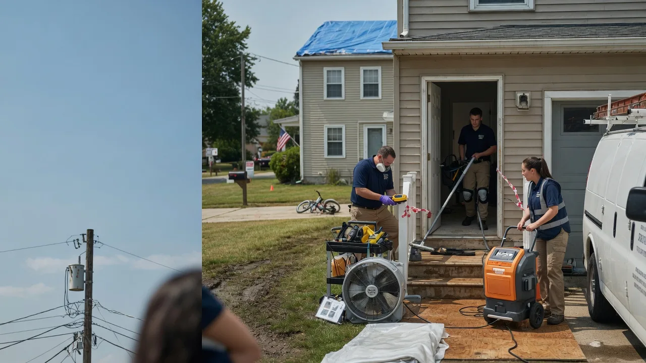 Water Damage Repair in White Castle, LA near me